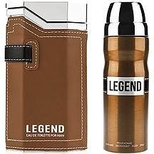 تصویر عطر ادکلن و اسپری مردانه لجند قهوه ای ۱۰۰ میل ۱۰۰ ml اورجینال Legend Gift Set for Men ست 