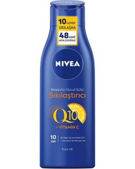 تصویر لوسیون و کرم زنانه بی رنگ برند Nivea S2NE22Z8 Q10 Sıkılaştırıcı Vücut Losyonu 250 Ml