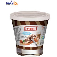 تصویر کرم کاکائو فندقی شیری فرمند - 100 گرم Farmand Milky Hazelnut Cocoa Cream 100 gr