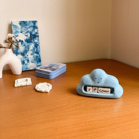 تصویر تقویم سرامیکی ابری 