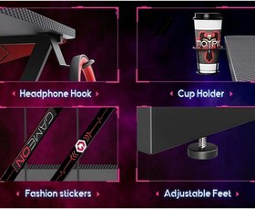 تصویر میز گیمینگ GAMEON L Shaped SLAYER I 