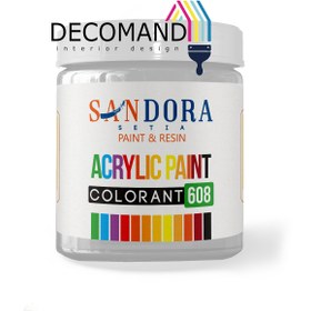 تصویر کلورانت سفید 300 گرمی پلاستیک و اکرلیک 100% قابل شستشو COLORANT DECOMAND