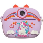 تصویر دوربین عکاسی کودک با قابلیت چاپ فوری 