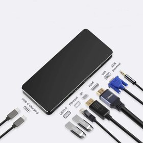 تصویر هاب 9 پورت USB-C اونتن مدل OTN-9188S 