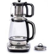 تصویر چای ساز بیم مدل TM2806 ظرفیت ۱.۷ لیتر با کتری شیشه‌ای 