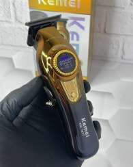 تصویر ماشین اصلاح کیمی مدل KM-1677 با تیغه سرامیک و برش مستقیم 