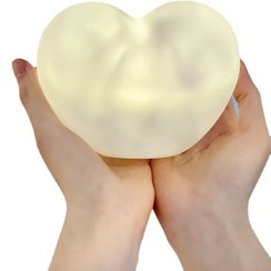 تصویر چراغ خواب مدل قلب 