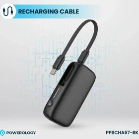 تصویر پاوربانک ۲۰۰۰۰ پاورولوژی مدل PP067 Powerology 20000mAh Power Bank PPBCHA67