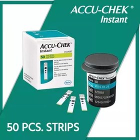 تصویر نوار تست قندخون ACCUCHEK INSTANT 