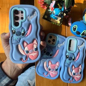 تصویر قاب موبایل آیفون استیچ کاپل سیلیکونی stitch 