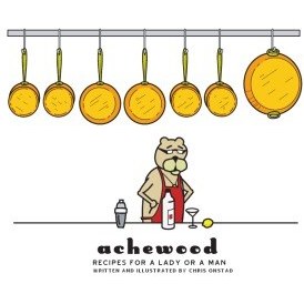تصویر دانلود کتاب Recipes for a Lady or a Man / the Achewood Cookbook 2003 کتاب انگلیسی دستور العمل های یک خانم یا یک مرد / کتاب آشپزی Achewood 2003