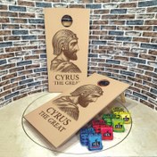 تصویر کورن هول کوروش کبیر بهمراه 8 عدد کیسه 