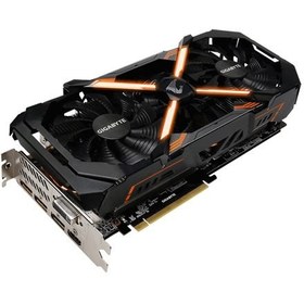 تصویر کارت گرافیک گیگابایت گیمینگ GV-N1070AORUS GigaByte GV-N1070AORUS 8G 256bit Graphics Card