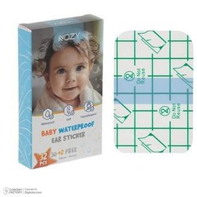 تصویر چسب گوش حمام کودک نوزی 32 عددی 