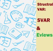 تصویر معادلات VAR ساختاری، SVAR در نرم افزار ایویوز 