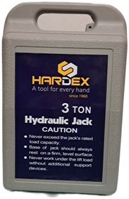 تصویر جک هیدرولیک 3 تن هاردکس ا Hardex 3 ton hydraulic jack Hardex 3 ton hydraulic jack