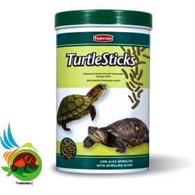 تصویر غذای خشک پادوان TurtleSticks مخصوص لاک پشت وزن ۱۰۰ میلی گرم 