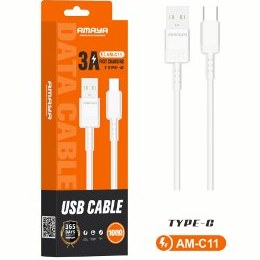 تصویر کابل تایپ-C آمایا (Amaya) مدل AM-C11 AM-C11 Type-C data cable