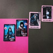 تصویر فتوکارت طرح بلک پینک مجموعه 4 عددی ا black pink photocards black pink photocards