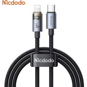 تصویر کابل تبدیل USB-C به لایتنینگ مک دودو مدل CA-694 طول 1.2 متر 