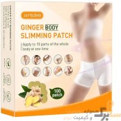 تصویر پچ لاغری مدل زنجبیل برند جیسونگ Jaysuing | چسب لاغری 