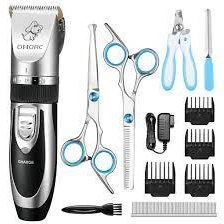 تصویر ماشین اصلاح حیوانات GD014C professional pet hair clipper kit GD014C