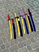 تصویر شمشیر تمرینی وشو ۸۰ سانت تیغه طلایی 