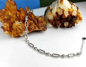 تصویر دستبند نقره زنانه 