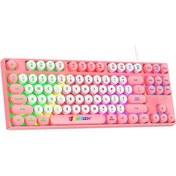 تصویر کیبورد گیمینگ جرتک مدل DK-600A با سیم 