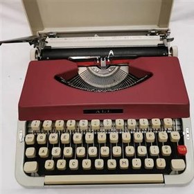 تصویر ماشین تایپ فلزی خوشرنگ ALL3000 ساخت ژاپن سالم 