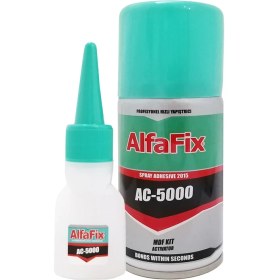 تصویر چسب 123 آلفا فیکس مدل AC-5000 حجم 400 میلی لیتر 