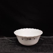 تصویر کاسه آبگوشت آرکوپال پارس اپال مدل النا 642 گل مشکی 