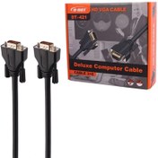 تصویر کابل VGA 3+6 دی نت DT-421 طول 10 متر 