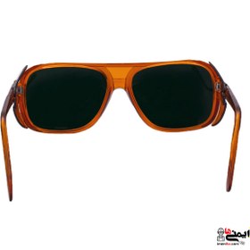 تصویر عینک ایمنی SE2130-G5 پن تایوان (ضد پرتو و لنز تیرگی 5) safety-glasses-SE2130-G5-TAIWAN