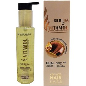 تصویر سرم مو ویتامول مدل Vitamol Serum Argan Oil حجم ۱۵۰ میلی لیتر Serum Vitamol Argan Oil 150 ml