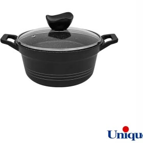 تصویر قابلمه گرانیتی یونیک سایز ۲۰ کد UN-7803 