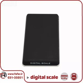 تصویر ترازو حساس جیبی 200گرم با دقت 0/01 گرم digital scale 