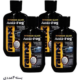 تصویر مایع ضد بخار شیشه رین ایکس Anti-Fog بسته 4 عددی 