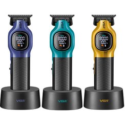 تصویر ماشین اصلاح وی جی آر مدل V-886T با برش مستقیم و تیغه سرامیک 