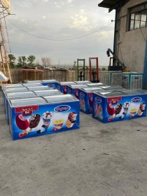 تصویر فریزر صندوقی بستنی 