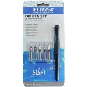 تصویر قلم فلزی الیزا 5 نوک 