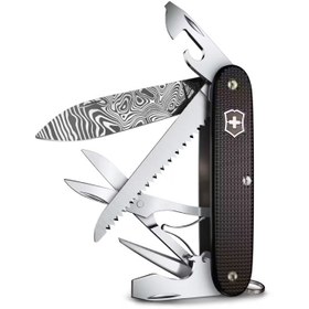 تصویر چاقو‌ چندکاره ویکتورینوکس مدل FARMER X ALOX DAMAST 