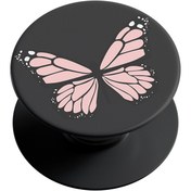 تصویر پاپ سوکت وینا مدل Pink Butterfly 