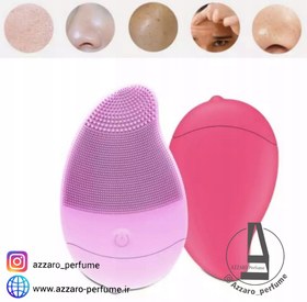 تصویر برس پاک کننده صورت سیلیکونی مینی ماساژور برقی پاک کننده عمیق Deep cleansing mini electric massager silicone facial cleansing brush