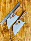 تصویر ساطور اهورا تیغه ۱۸ سانتی‌متری استیل ضد زنگ 