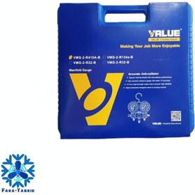 تصویر گیج دوقلو VALUE مدل VMG-2-R410A-B 