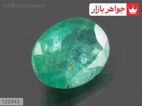 تصویر نگین زمرد زامبیا ارزشمند کد 122443 