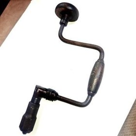 تصویر دریل دستی بِرِیس و بیت(Brace and Bit) 