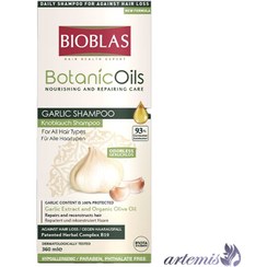 تصویر شامپو ضد ریزش مو بیوبلاس مدل BOTANIC OILS حجم 360 میلی لیتر 