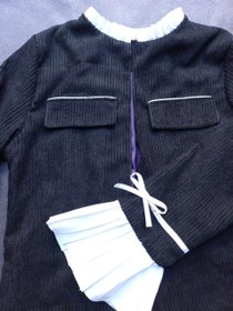 تصویر کت مخمل کبریتی 